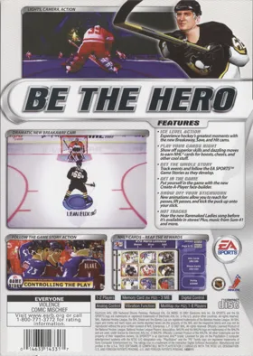 NHL 2002 box cover back